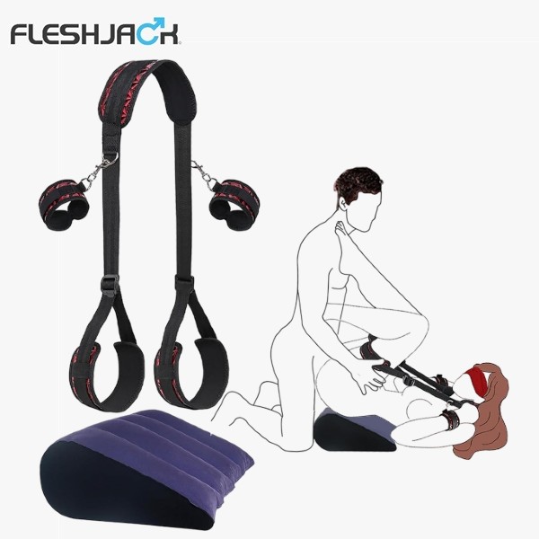 sex toy speculum Intimate™ Genuine Leather BDSM Bondage Kits Sex Toys for Couples Ha main image 1