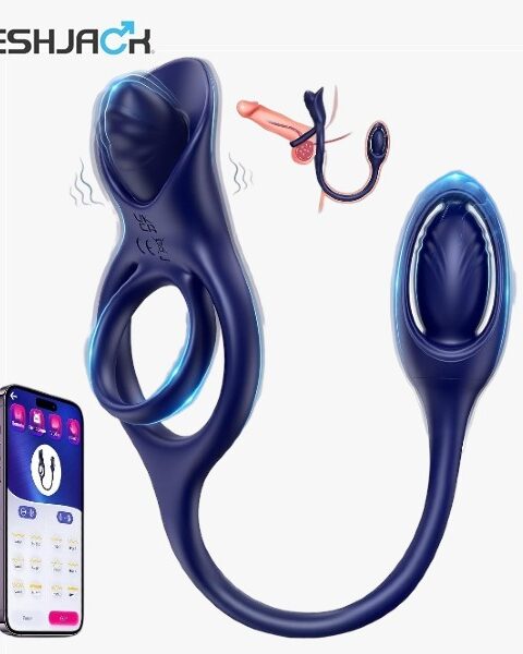 Couples Vibrator 3 In 1 Vibrating Cock Ring In Pakistan