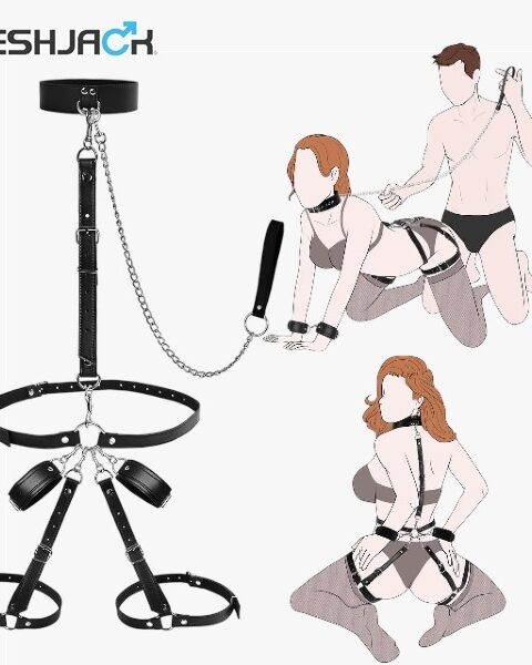 Sex Bondage Wrist & Thigh Cuffs Bdsm In Pakistan
